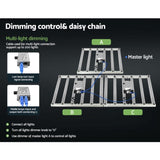 Green Fingers 7200W Grow Light LED Full Spectrum Indoor Plant All Stage Growth GL-BOARD-720-DIM-BAR