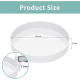 Extra Large Resin Table Mold 14 Inch Round Silicone Epoxy Resin Molds for River Table, DIY V1369-AZ3-W-16504