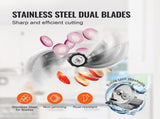 Manual Vegetable Fruit Slicer, 0-0.5"/0-12mm Thickness Adjustable Commercial Slicer Machine, V952-SDSCQPJWS1BXUN5H0V0