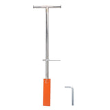 Dibble Bar Planting Tool with Foot Pedal Stainless Steel T Handle Spade Shovel for Digging V1294-YM0901-3111250007411