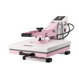VEVOR Heat Press Machine 15x15 in Slide Out Heat Transfer Machine T-Shirts Pink V952-AYPBSTHJP15152NXKV3