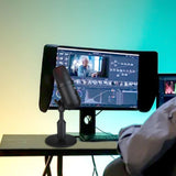 USB Condenser Plug-and-Play Gaming Microphone for PC and Computer Use V1263-JX-7104