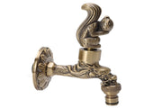 Water Faucet Copper Tap G1/2 Female Thread Home Decoration for Sink Basin Bathroom Squirrel and V1294-YM0717-3112220066712