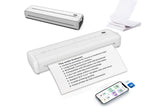 Portable Wireless Bluetooth A4 Thermal Mobile with 100Pcs Thermal Paper Inkless V1263-JX-6375