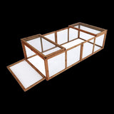 Chicken coop LARGE Run Guinea Pig Cage Villa Extension Rabbit hutch house pen V63-840511