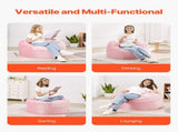 91 cm Round Bean Bag Chair with Removable Cover & Dutch Velvet Pink V952-YXDDY3539INCTJHGXV0