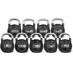 CORTEX 8kg to 32kg Commercial Steel Kettlebell V2 Package V420-CXST-KBS2-A