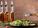 Weighted Stainless Steel Pourers Olive Oil Spout Liquor Bottles Pourers Auto Flip Oil V1369-AZ3-W-11751