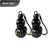 2pcs 800ml Gourd Water Bottle Black V1142-OBA1005009605802363