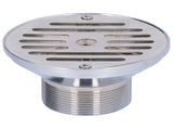 Stainless Steel Swimming Pool Round Water Overflow Outlet Pool Drain Discharge Accessories V1294-YM0901-3111210174811