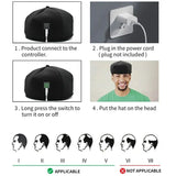 Infrared And Red Light Therapy Hair Growth Cap LED V728-LP1005008159915208