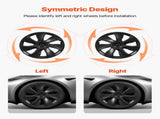 Hubcaps Wheel Covers for 2021-2024 Tesla Model Y, 19 Inch Set of 4 Wheel Rim Cover Hubcaps OEM Style V952-ZYLGGYGH4JTTCEXU9001V0