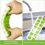 Ice cube trays - 4-pack - reusable silicone - easy to release - flexible ice cube trays for 56 ice V1259-DP01-BO-182