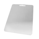 Ti Metal Cutting Board Thickened Chopping Board for Vegetables Fruits Bread Dough Kitchen Cooking V1294-YM0901-3118240231513