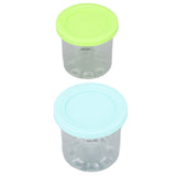 2PCS Ice Cream Pints Cup 600ml Ice Cream Container Storage Jar for Ninja NC299AMZ NC300s Blue and V1294-YM0703-3113230124911