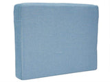Household Square Soft Yoga Floor Cushion Removable Washable Meditation Mat CushionBlue 40 x 40 x 6cm V1294-YM0901-3111200221914