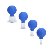 4Pcs Liposuction MultiSize Health Care Cellulite Removal Skin Treatment Durable Rubber Vacuum V1294-YM0901-3117210097811