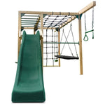 Lifespan Kids Orangutan Climbing Cube Jungle Gym Play Centre + Green Slide V420-LKPC-ORAN-GRN