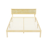 Artiss Bed Frame Double Size Wooden Base Mattress Platform Timber Pine YUMI WBED-YUMI-D-WD-AB