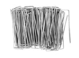 100Pcs Stainless Steel Ground Garden Staple Pins Weed Barrier Fabric Stake Fixed Accessories V1294-YM0901-JY07670