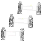 3Pcs Heavy Duty Air Conditioner Wall Bracket Plated Silver Adjustable for Split System V1370-AZ4-18121