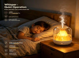 & Essential Oil Diffuser with Night Light, USB Powered Quiet Cool Mist V1293-9365093570450
