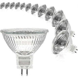 MR16 spotlight bulb 12V 20W GU5.3 dimmable 2-pin halogen bulb warm white light 2700K 12-pack V1237-ZY-203-5251