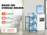 3 Tiers Water Jug Holder, 5 Gallon Water Bottle Holder, Single Row Water Bottle Rack for 3 Bottles, V952-5JLTZSSTSTZCO9G2HV0