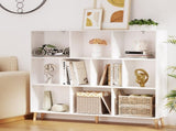 Artiss Bookshelf 3 Tiers 10 Cubes - CORA White FUR-S-BSHELF-02-WH