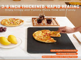 Pizza Steel, 20" x 14" x 3/8" Pizza Steel Plate for Oven, Pre-Seasoned Carbon Steel Pizza Baking V952-FXPSPSGB2014V3XP7V0