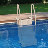 VEVOR 4-Step Taupe Robust Pool Ladder of 2 Handrails for 1219.2-1371.6 mm Pools V952-DXYCTLTSFSSL7S7BSV0