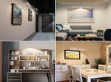 Picture Lights for Wall Plug in or Hardwired,3000K Warm White Dart Board Lights with V1171-CB-BOM001536