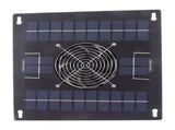 Solar Powered Exhaust Fan Monocrystalline Solar Panel Fan Kit for Chicken Coop Greenhouse Hut V1294-YM0716-3114220059311
