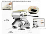 2-in-1 Multi-function Commercial Meat and Vegetable Cutting Machine Manual Meat Slicer Shredder V1107-CS-UAZGGZ9