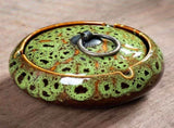 Round Ceramic Ashtray Living Room Anti Fly Ash With Lid Ashtray Cigar Ashtrays Home Decoration V1192-AZ-W-12338
