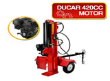 Yukon 60 Tonne Petrol Hydraulic Log Splitter 420cc Vertical and Horizontal LOG-PTR-060