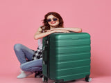 Slimbridge 28" Luggage Case Suitcase Green 28 inch LG1009-28-GN