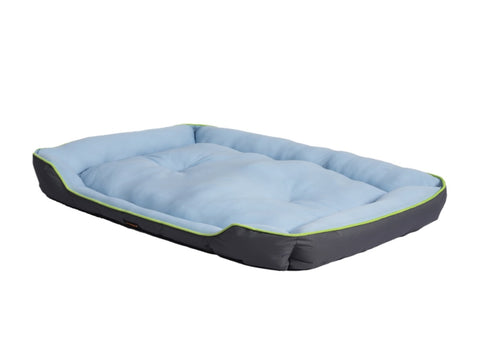 PaWz Pet Cooling Bed Sofa Mat Bolster Large PT1100-L-GY_NZ