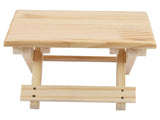 Foldable Solid Wood Small Square Bench Rural Styles Bench Ergonomic Design Fine Workmanship V1294-YM0901-JY16204