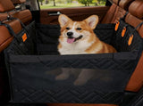 Pawz Dog Car Seat Bed Rear Safety Protector Pet Hammock Non Slip Waterproof PT1394-BK-AU