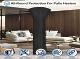 OutdoorLines Waterproof Outdoor Patio Heater Covers with Zipper and Storage Bag, Dust-proof V1188-ZC-LHJ-245