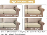 High Stretch Individual Seat Cushion Covers Sofa Slipcovers Couch Featuring Jacquard Textured Twill V1259-DP01-A-4452