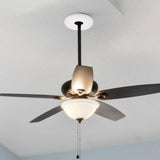 Decorative PU Ceiling Medallion Cover Plate for Ceiling Fans and Light Fixtures, Elegant Home Decor V1370-AZ4-20082