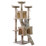 Furtastic 170cm Cat Tree Scratching Post - Beige CAT-EJT-361-BGE