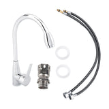 Sturdy Abrasionresistant Durable Standing Rotated Mix Tap Faucet in Kitchen V1294-YM0901-JY12433-02