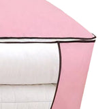 Clothes Storage Bags Fabric Foldable Blanket Storage Container Closet Organizer with Clear Window V1294-YM0901-3117250021314