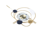 Wall Clock for Living Room Decor with Swinging Gold Pendulum Easy Reading Stainless Steel Alloy V1294-YM0901-3115240035411