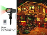 Christmas Laser Projector Light with 12 Dynamic Red & Green Patterns, IP44 Waterproof for Outdoor V1341-ZY-CV7SJYTQ-MULTICOLOR