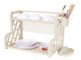 Multifunctional Kitchen Storage Rack Seasoning Bottle Storage Shelf Spice Rack HolderBeige V1294-YM0901-3118210077412