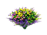 Large Popcorn Bucket for Summer Artificial Flower Arrangement Reusable Plastic Movie Night Snack V1192-AZ-W-24189